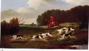 unknow artist Classical hunting fox, Equestrian and Beautiful Horses, 155. painting